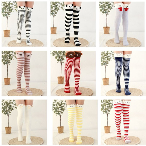 Coral Feece Sock Modeling Polvisukat STYLE 6 STYLE 6 Style 6