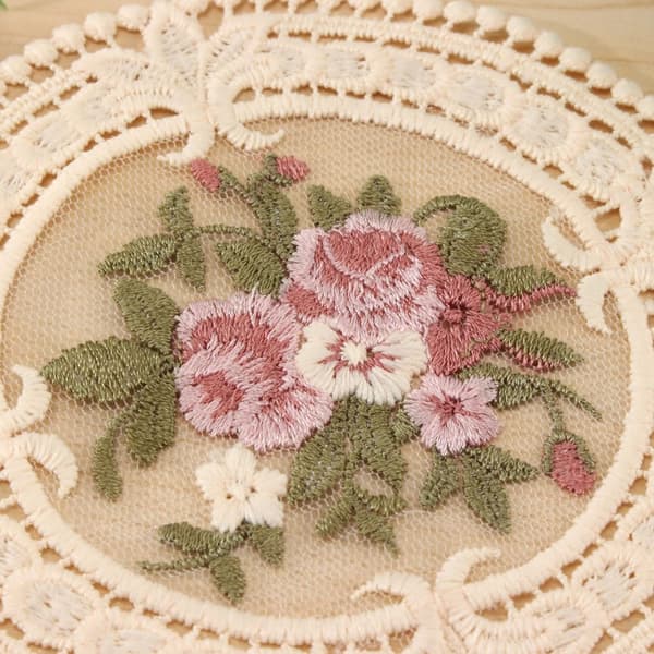 Lace Coaster Insulation Mat 3 3 3