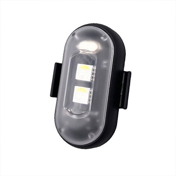 8 Farver LED Strobe Lys Flyvemaskine Lys 2 stk 2 stk 2Pcs
