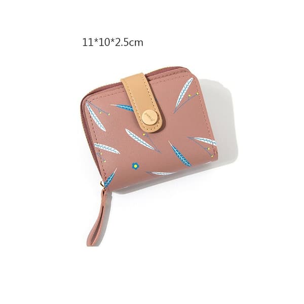 Dam Plånbok Clutchväska MÖRKROSA Dark Pink