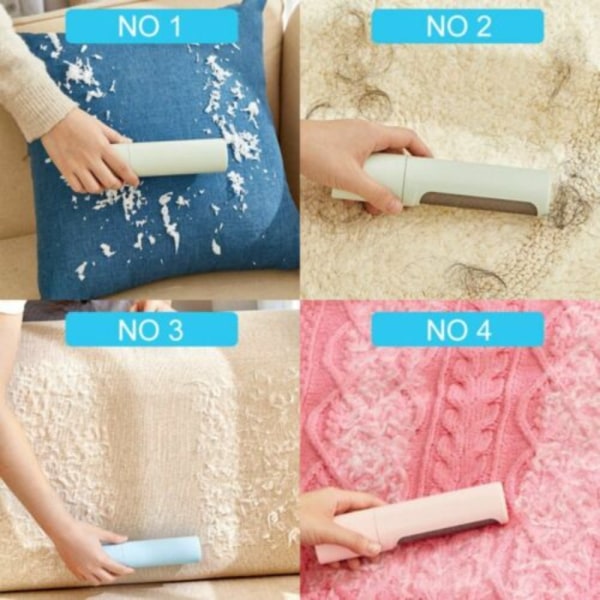 Hair Remover Brush Lint Roller HVID white