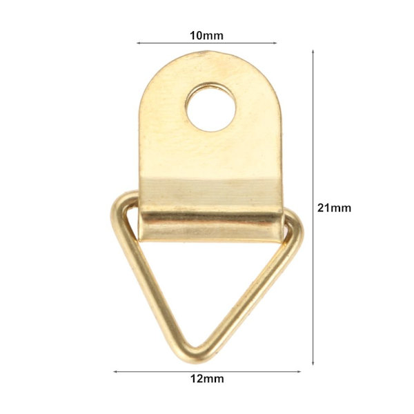 100 Stk/pose Fotoramme Clips Billedophæng SORT Black