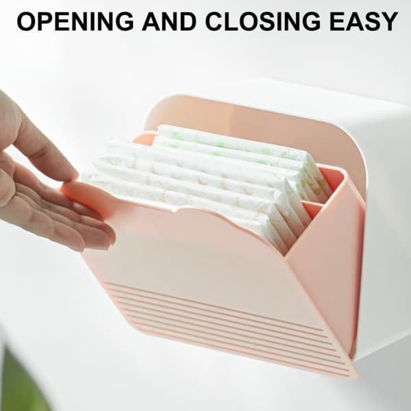 Förvaringslåda Servett Organizer VIT white