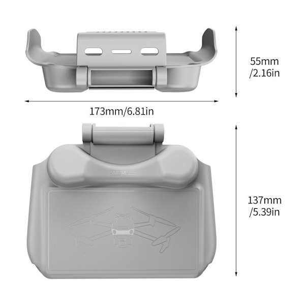 Controller Protector Sun Hood Guard grey