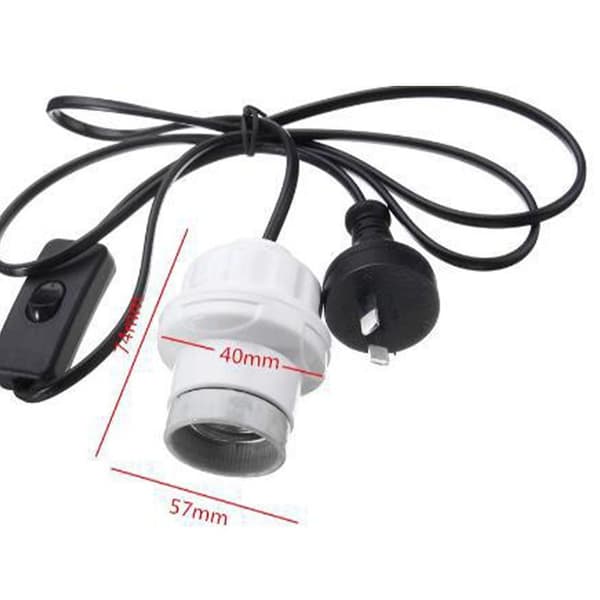 1st Keramik lampfot Lampfothållare EU PLUG EU PLUG EU Plug