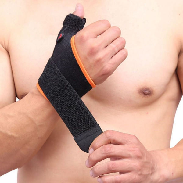Tumsplint handledsstöd SVART HÖGER HÖGER black Right-Right