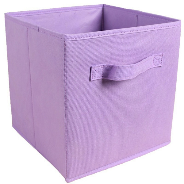 Canvas förvaring Viklåda LILA purple