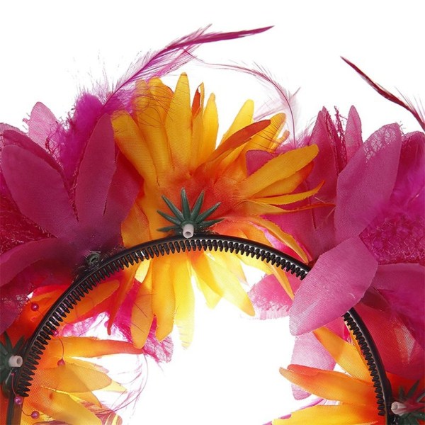 Flower Pannband Bohemian Flowers Wreath FÄRG 5 FÄRG 5 Color 5