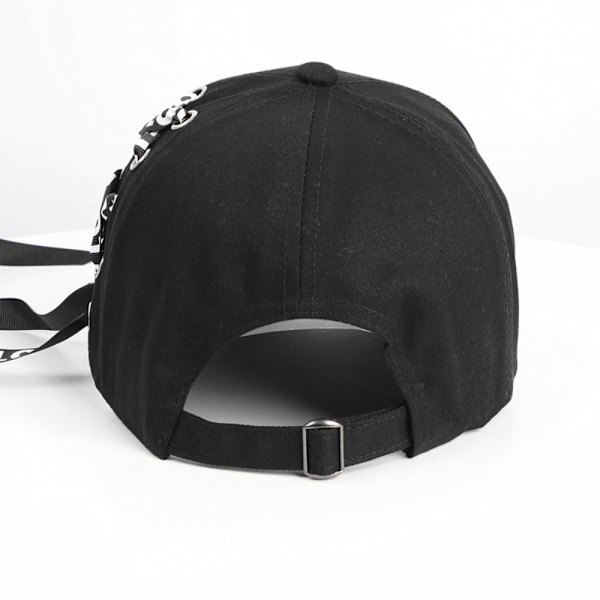 Baseballcapser Duckbill Chapeau Hat SVART black