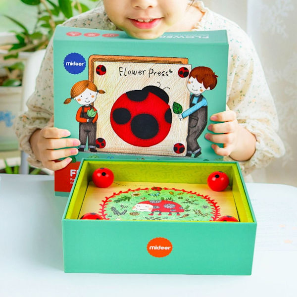 Pressad blomsats Blompresskit Tiny Flower Conservation Kit