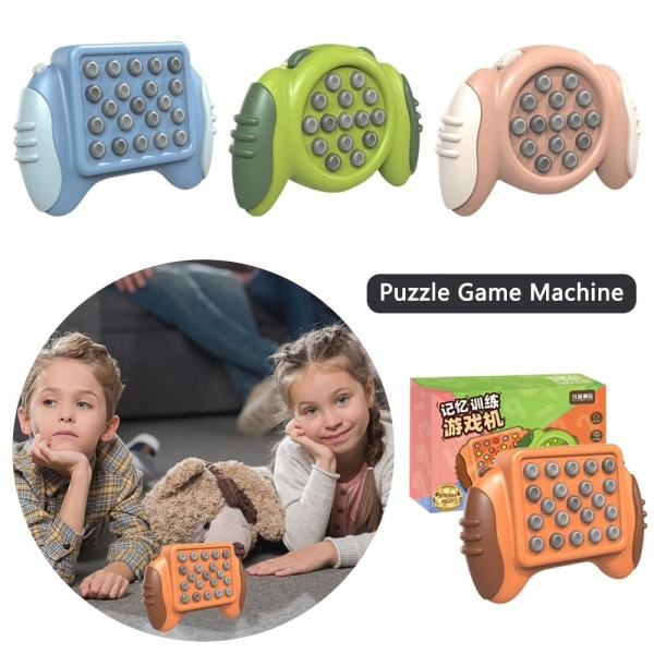 Puslespil Machine Sensory Fidget Toys ORANGE orange