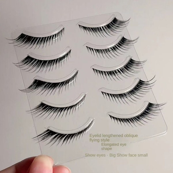 Cat Eye Lashes Faux Mink Eyelashes Full Strip Fransar