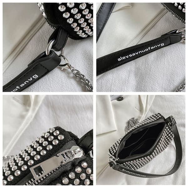 Axelväskor Crossbody-väskor SILVER silver