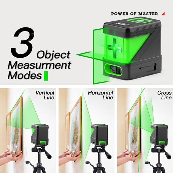 2 Linjer 3D Cross Line GRØN green