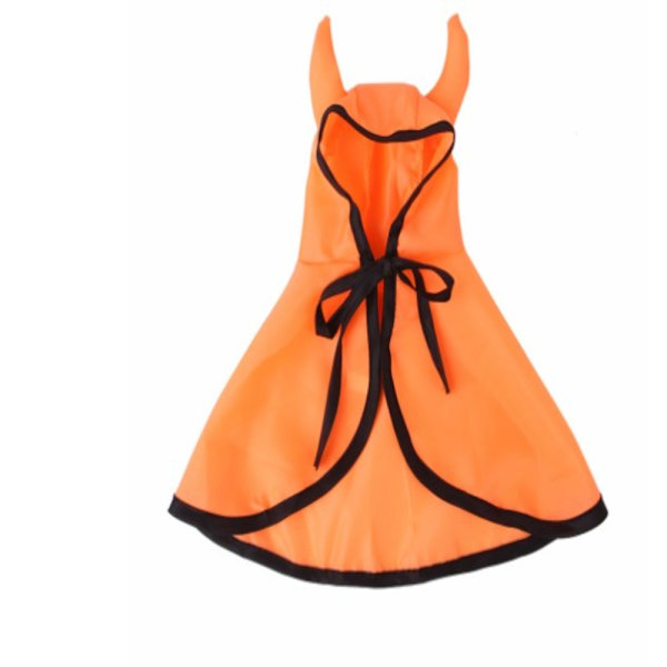 Pet Cloak Cape Dog Costume RÖD S Red S