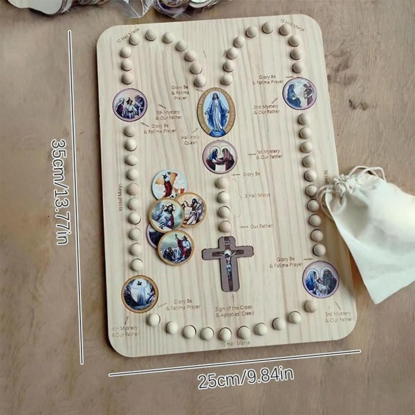 Rosary Board Pray Board Familiebønn