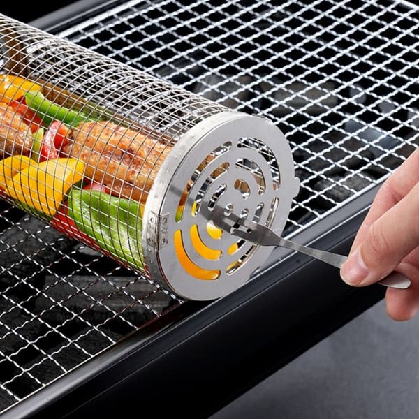 Greatest Grilling Basket BBQ Grill Rack SÆT SET