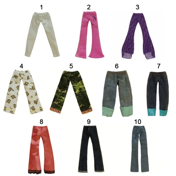 Floral jeans skinnbukser 6 6 6