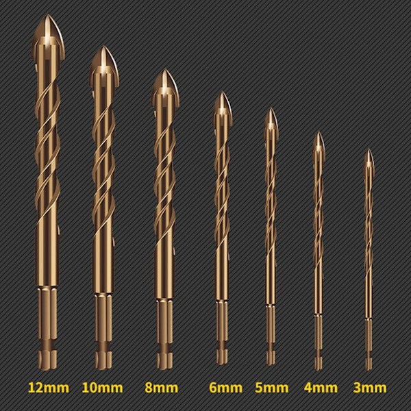 Keraaminen lasiporanterät poraustyökalu 10 mm 10mm