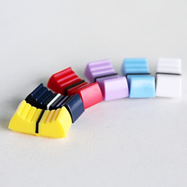 10ST Fader Knob Cap Touch Potentiometer Cap VIT white