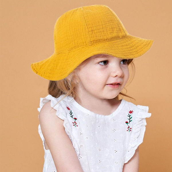 Barnebøttehatt solhette KHAKI Khaki