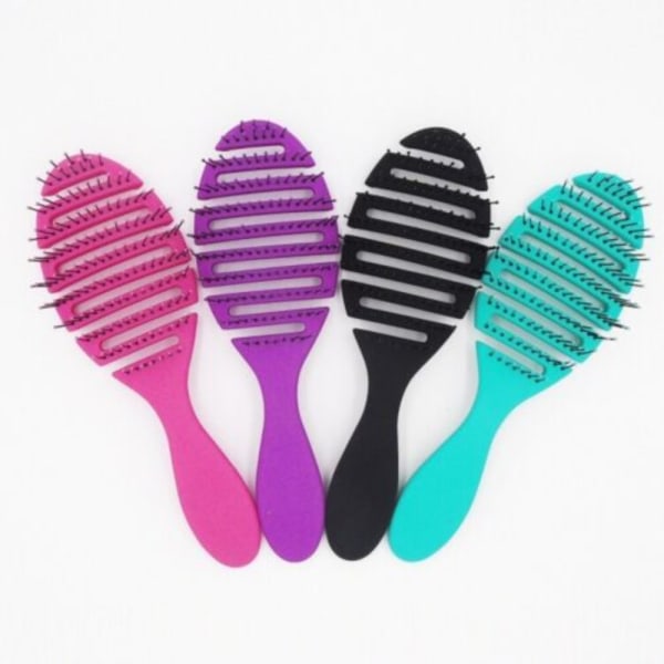 Detangling Hair Brush Hårborstar BLÅ blue