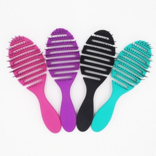 Detangling Hair Brush Hårbørster LILLA purple
