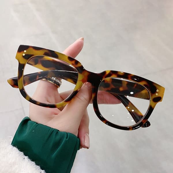 Anti-UV Blue Rays Briller Computer Goggles LEOPARD PRINT leopard print