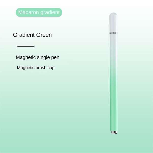 Disc Capacitive Pen Touch Screen Pen GRADIENT GREEN GRADIENT Gradient Green