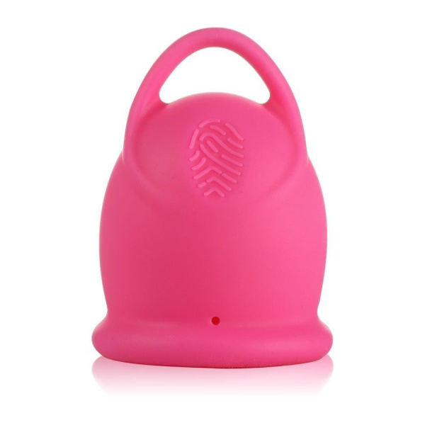 2STK Menstruationskop Træk Ring Menstruationskop ROSE RED Rose Red