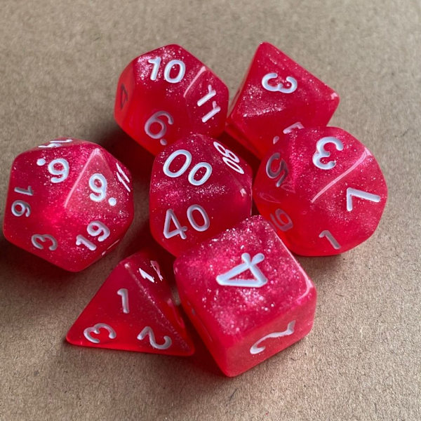 7 kpl / set DND Dice Polyhedral Dice 05 05 05