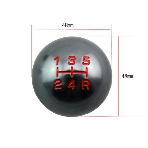 Shift Knott Head Shift Knott Deksel SØLV 6 SPEED 6 SPEED Silver 6 Speed-6 Speed