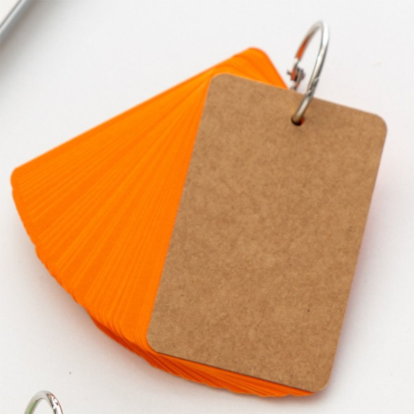 Memo Pad Notesblok ORANGE ORANGE Orange