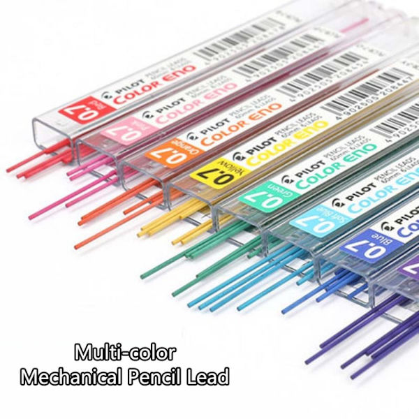 Automatisk Penna Refill Mekanisk Penna Bly RÖD Red