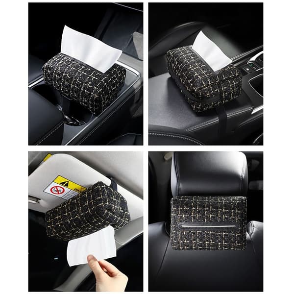 Car Tissue Box Tissue Storage Case ROSA PINK