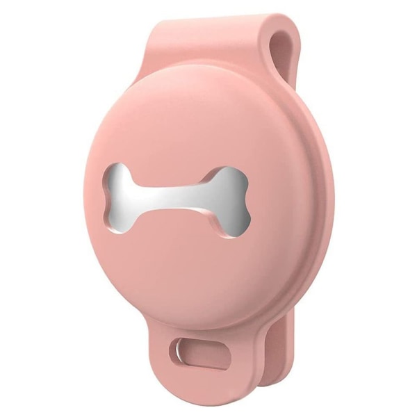 Pet GPS Tracker Tracking Tool Silikone beskyttende ærmetaske Pink