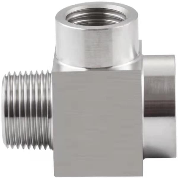 2 STK Pipe Fitting Street Tee Mann Run Tee 2PCS