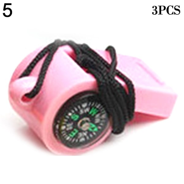 3st Multifunction Whistle 2in1 Compass 5 5 5