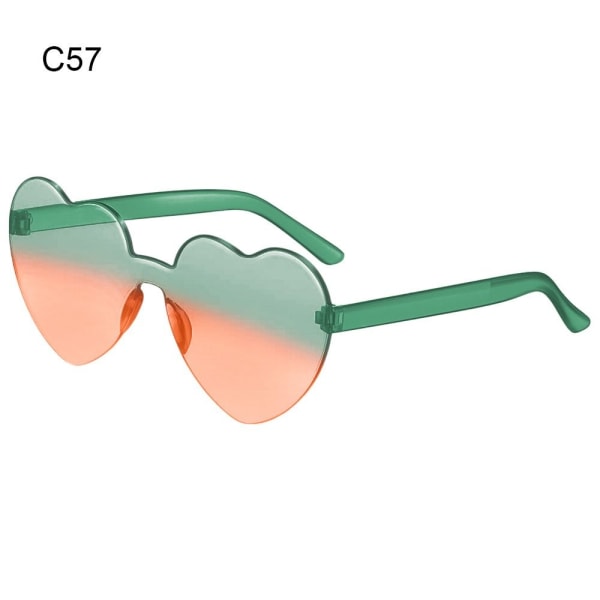 Hjärtformade solglasögon Hjärtglasögon C57 C57 C57