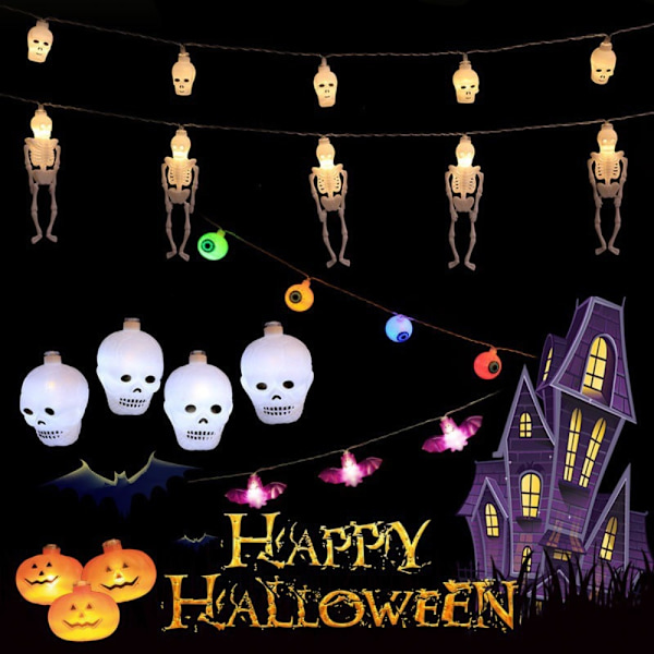 Halloween LED String Light Pumpkin Lamp 3 3 3