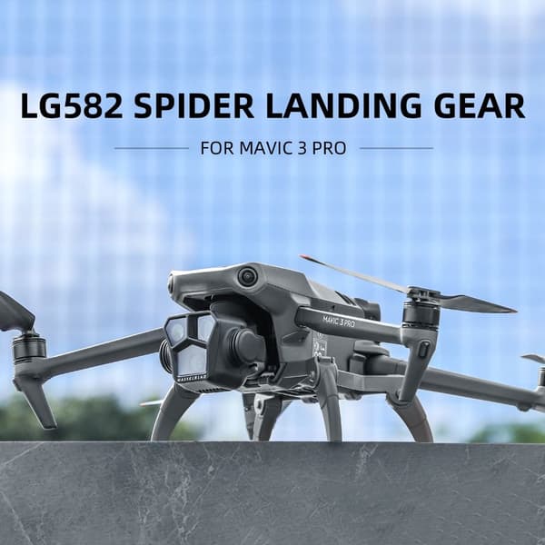 Landing Gear Height Extender GRÅ Grey