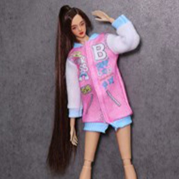 Blommiga jeans läderbyxor 3 3 3