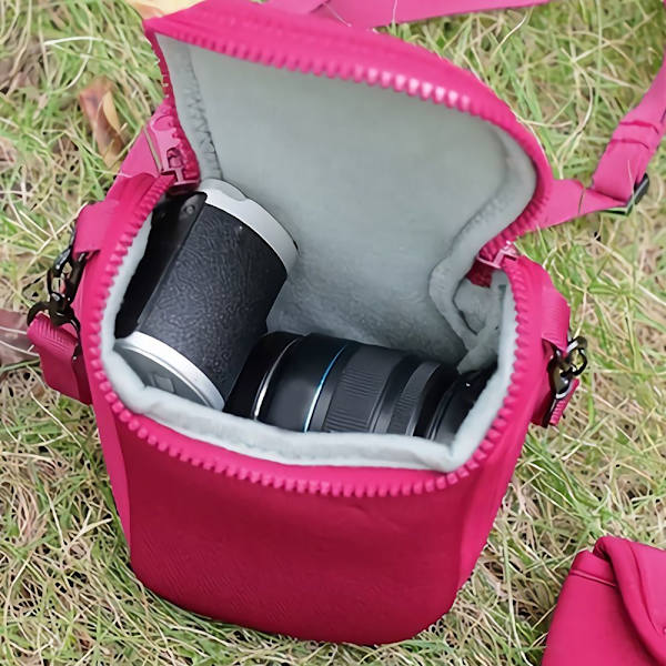 Kamera Videoväska Case RÖD red