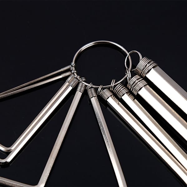 8/10 kpl kuusioavain kuusioruuvimeisseli 10 kpl / SET 10 kpl / set 10Pcs/Set