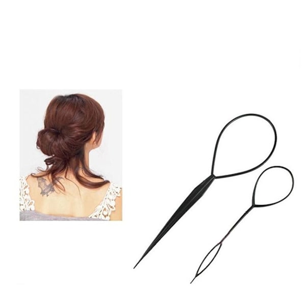 10 stk Hestehale Creator Plastic Loop Braid Maker 10Pcs