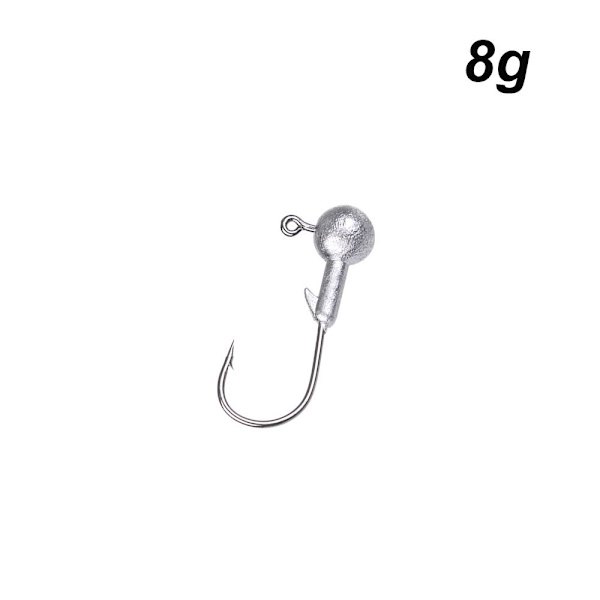 10 st/ set Blyhuvud Krok Jigging Bait 8G 8g