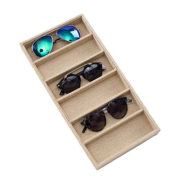 Case Solglasögon Displayställ BEIGE BEIGE Beige