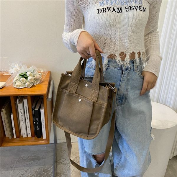 Crossbody Messenger Bags Tote Bag VIT White