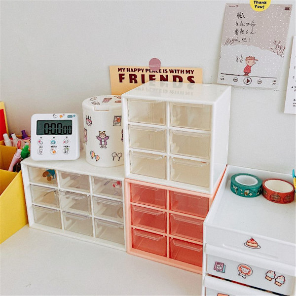 Förvaringsbox Organize Box VIT white