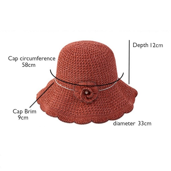 Panamahatt Fiskerhatt ROSA Pink